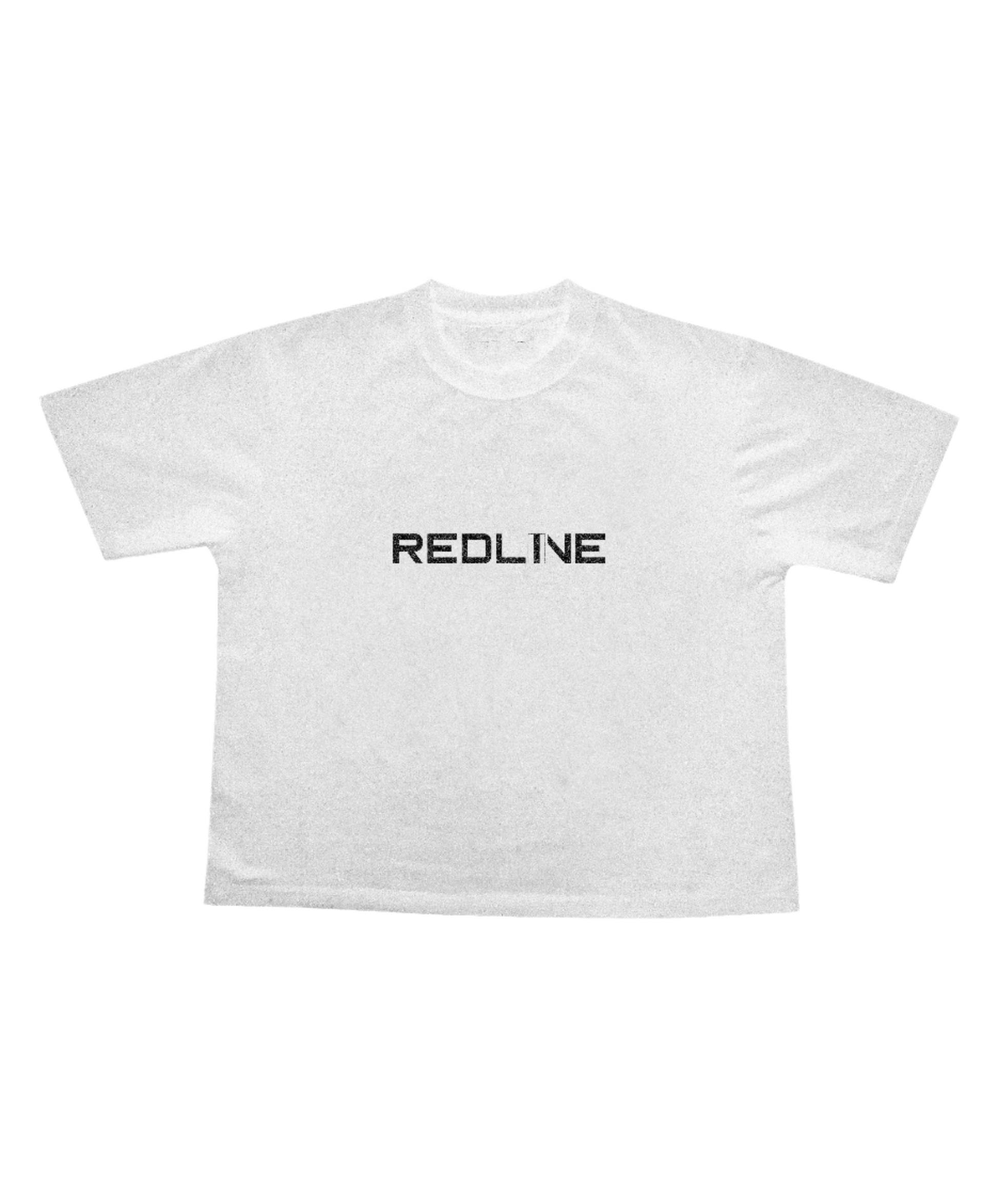 Redline White Tee - Underground Raffles